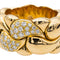Bague 53 Chopard Casmir - Bague en or jaune pavée de diamants 58 Facettes 2721413CN