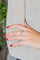 Bague 53 Bague Toi et Moi en platine 950 et diamants 58 Facettes 2735890CN
