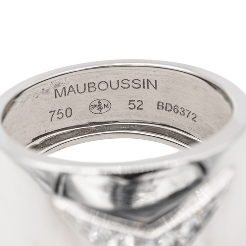 Bague 52 Mauboussin Étoile Divine - Bague en or blanc et diamants 58 Facettes 2917071CN