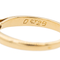Bague 50 Bague solitaire en or jaune 18 carats avec diamant brillant 0,31 ct 58 Facettes 3172811RV