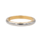 Bague 62 Buccellati Eternelle Fedi - Bague alliance en or blanc et jaune 58 Facettes 3429439CN