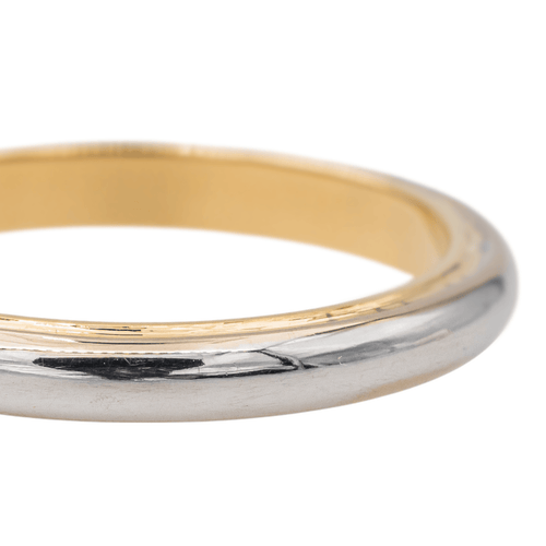 Bague 62 Buccellati Eternelle Fedi - Bague alliance en or blanc et jaune 58 Facettes 3429439CN