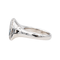 Bague 53 Bague en or blanc, aigue-marine et diamants 58 Facettes 3655097CN
