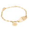 Bracelet Bracelet gourmette en or jaune 58 Facettes 997390CN