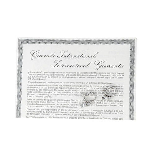 Boucles d'oreilles Chopard Happy Diamonds - Boucles d'oreilles en or blanc et diamants 58 Facettes 4410625CN
