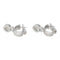 Boucles d'oreilles Chopard Happy Diamonds - Boucles d'oreilles en or blanc et diamants 58 Facettes 4410625CN