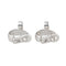 Boucles d'oreilles Chopard Happy Diamonds - Boucles d'oreilles en or blanc et diamants 58 Facettes 4410625CN