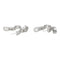 Boucles d'oreilles Chopard Happy Diamonds - Boucles d'oreilles en or blanc et diamants 58 Facettes 4410625CN