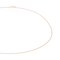 Collier Collier chaîne maille forçat en or rose 18 carats 58 Facettes 3164025CN