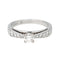 Bague 49 Bague Or blanc 58 Facettes 4607370RV