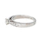 Bague 49 Bague Or blanc 58 Facettes 4607370RV