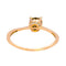 Bague 53.5 Bague en or rose 18 carats sertie de diamants taille brillant 58 Facettes 4570396CN