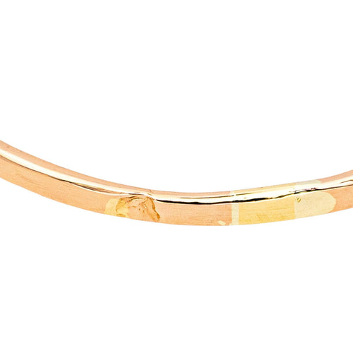 Bague 53.5 Bague en or rose 18 carats sertie de diamants taille brillant 58 Facettes 4570396CN