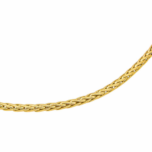 Collier Collier maille palmier en or jaune 18 carats 58 Facettes 4686155CN
