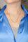 Collier Collier maille forçat en or jaune 18 carats 58 Facettes 4665396CN