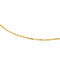Collier Collier maille forçat en or jaune 18 carats 58 Facettes 4665396CN
