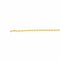 Collier Collier maille forçat en or jaune 18 carats 58 Facettes 4665396CN
