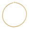 Collier Collier maille anglaise en or jaune 18 carats 58 Facettes 4650945CN