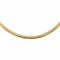 Collier Collier maille anglaise en or jaune 18 carats 58 Facettes 4650945CN