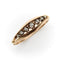 Bracelet Victorien - Bracelet en or rose 14K et diamants taille rose 58 Facettes