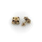 Boucles d'oreilles Boucles d’oreilles victoriennes - Quatrefoil en or 14k avec diamants et perles 58 Facettes