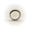 Bague Bague dôme signature en or jaune 22K 58 Facettes
