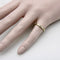 Bague 53 Bague en or 18k émaillée noir et blanc avec diamant 58 Facettes A20017