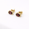 Boucles d'oreilles Boucles d’oreilles en or jaune 18 carats et grenats 58 Facettes 34629