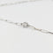 Collier Dinh Van Le Cube Diamant - Collier en or blanc 18 carats et diamant 58 Facettes 33777