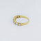 Bague 54 Demi-alliance - Bague en or jaune 18 carats et diamants 58 Facettes 31186