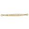 Broche Broche barrette Belle Époque en or jaune et or blanc 18K, diamants 2,50 ct 58 Facettes ALE5055