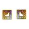 Boucles d'oreilles Boucles d’oreilles Arc-en-ciel en or jaune 18K et quartz multicolores 58 Facettes REU0798