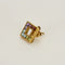 Boucles d'oreilles Boucles d’oreilles Arc-en-ciel en or jaune 18K et quartz multicolores 58 Facettes REU0798