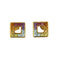 Boucles d'oreilles Boucles d’oreilles Arc-en-ciel en or jaune 18K et quartz multicolores 58 Facettes REU0798
