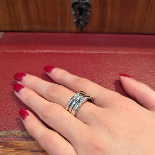 Bague 60 BVLGARI B.zero1 - Bague en or blanc 18 carats 58 Facettes 32404