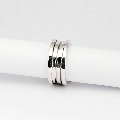 Bague 60 BVLGARI B.zero1 - Bague en or blanc 18 carats 58 Facettes 32404