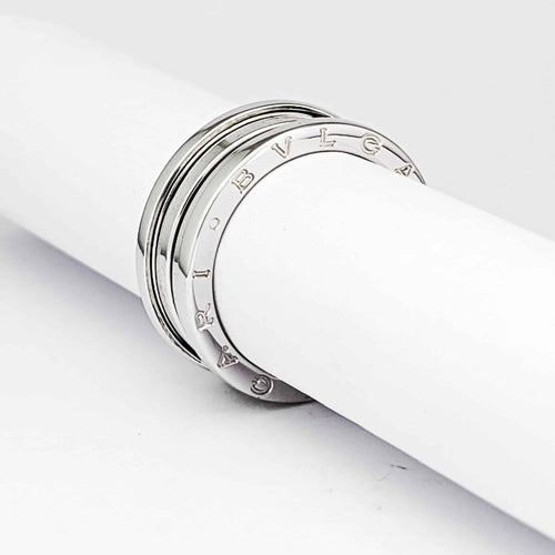 Bague 60 BVLGARI B.zero1 - Bague en or blanc 18 carats 58 Facettes 32404