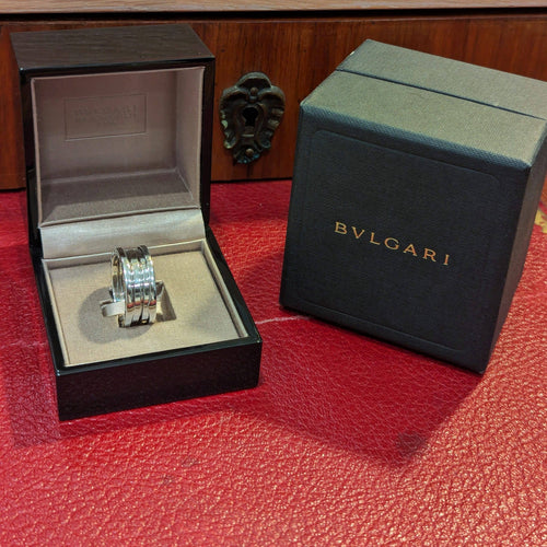 Bague 60 BVLGARI B.zero1 - Bague en or blanc 18 carats 58 Facettes 32404