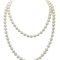 Collier Perles Akoya - Collier en or bicolore et diamants 58 Facettes 1998