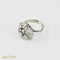 Bague 50 Bague en or blanc 14 carats avec diamants 58 Facettes 2319