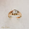 Bague 47 Bague Belcher édouardienne en or rose 14K avec diamant 58 Facettes 2466
