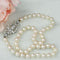 Broche Art déco - Broche en or blanc diamants et perles 58 Facettes 2151