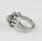 Bague 59 Platinring - Bague en platine diamants 58 Facettes 1841