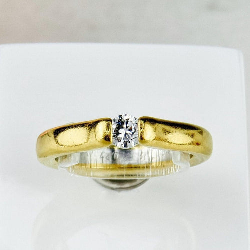 Bague 53 Platin - Bague tension avec solitaire en diamant 58 Facettes 2090
