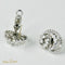 Boucles d'oreilles Ohrrings clips en platine et diamants 58 Facettes 1843
