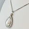 Pendentif Honey Jewelry - Pendentif en or blanc avec mabé-perle et diamants 58 Facettes 2150