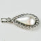 Pendentif Honey Jewelry - Pendentif en or blanc avec mabé-perle et diamants 58 Facettes 2150