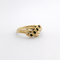 Bague 53 Bague entrelacs en or jaune 18 carats et saphirs bleus 58 Facettes 34677