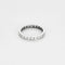 Bague 54 Alliances Platine Diamants 58 Facettes DRE1831