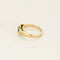 Bague 50.5 Bague en or jaune 18K avec émeraude 0,45 ct et diamants 58 Facettes COMP0989